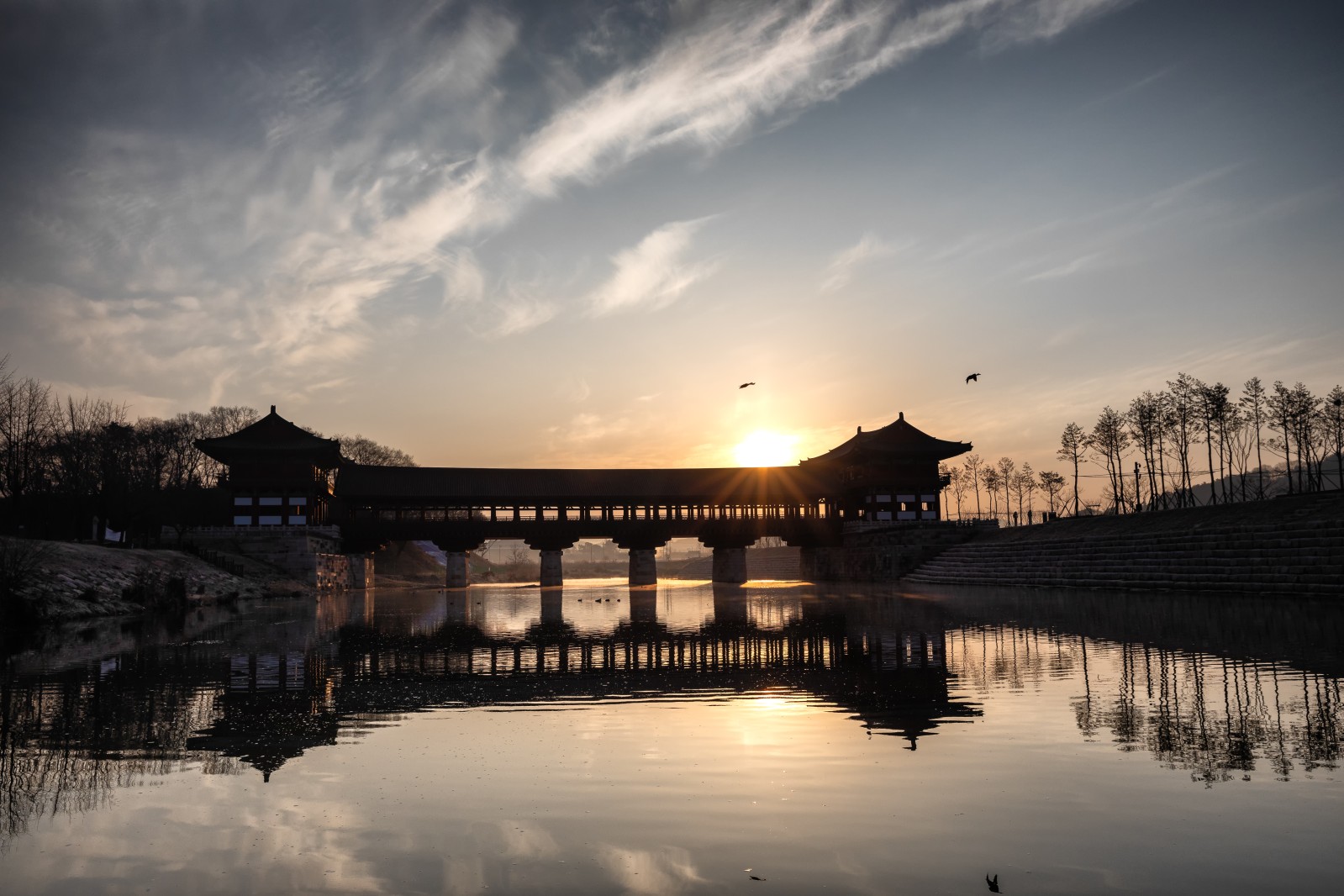 월정교(2019년 봄)