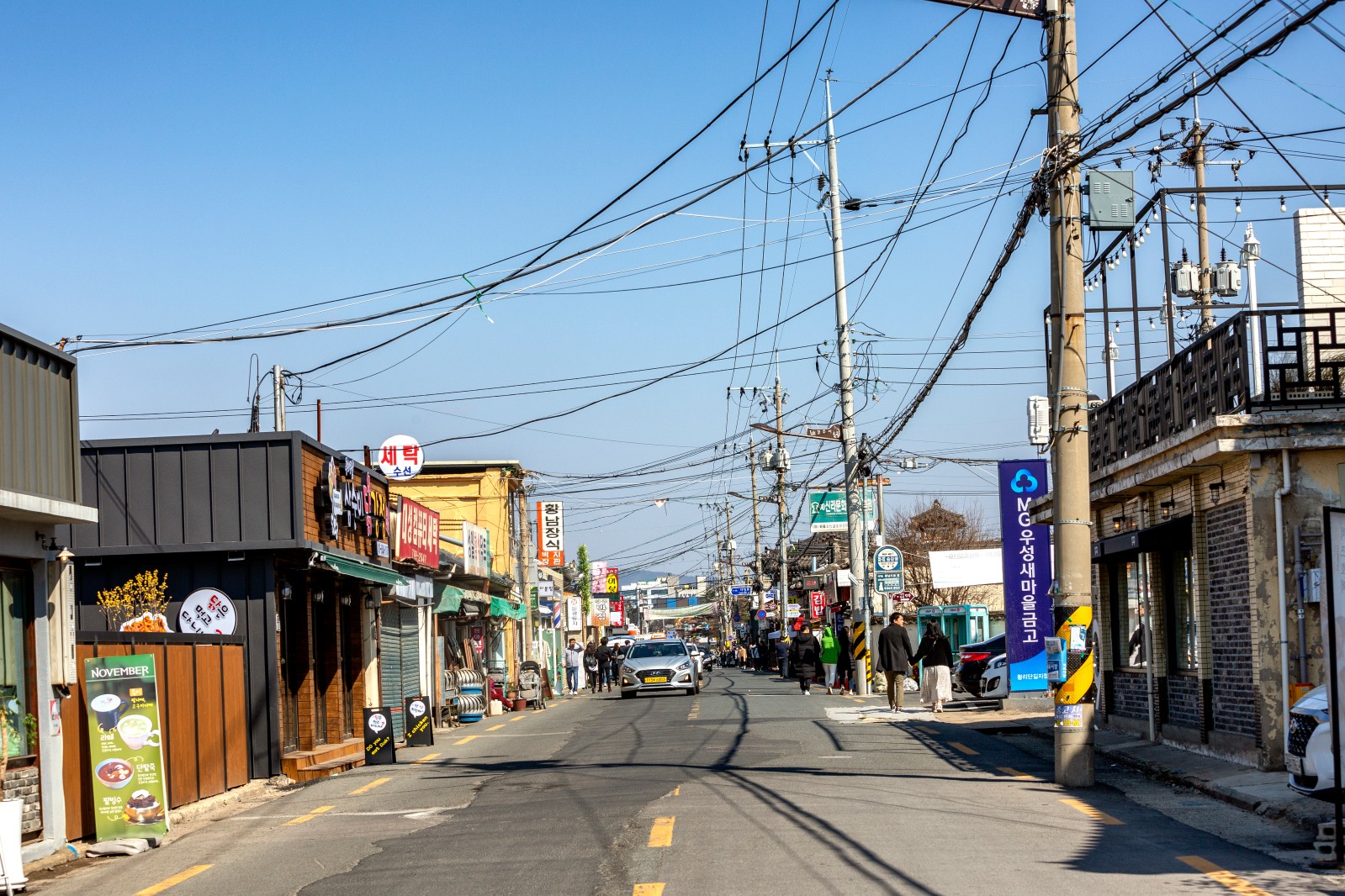황리단길(2019년 봄)