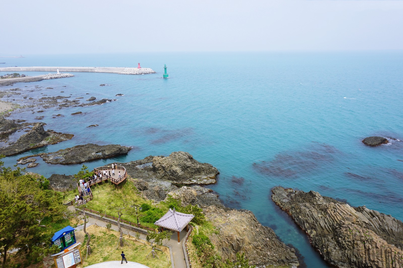 주상절리 파도소리길
