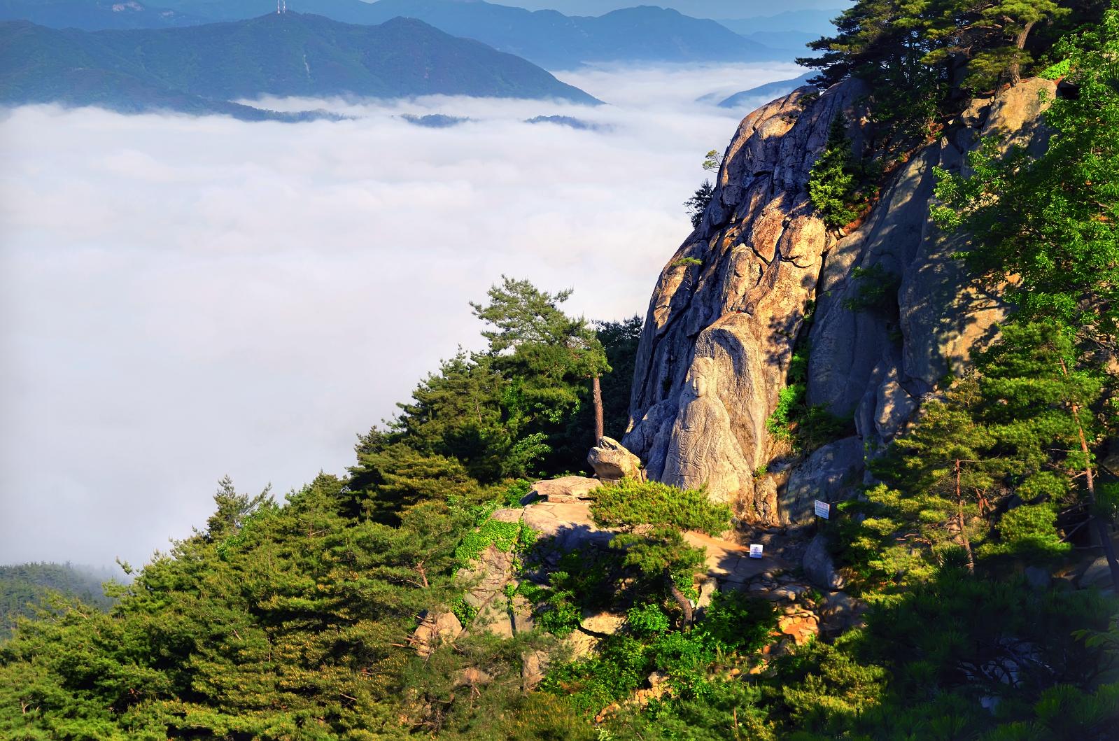 남산 마애대좌불