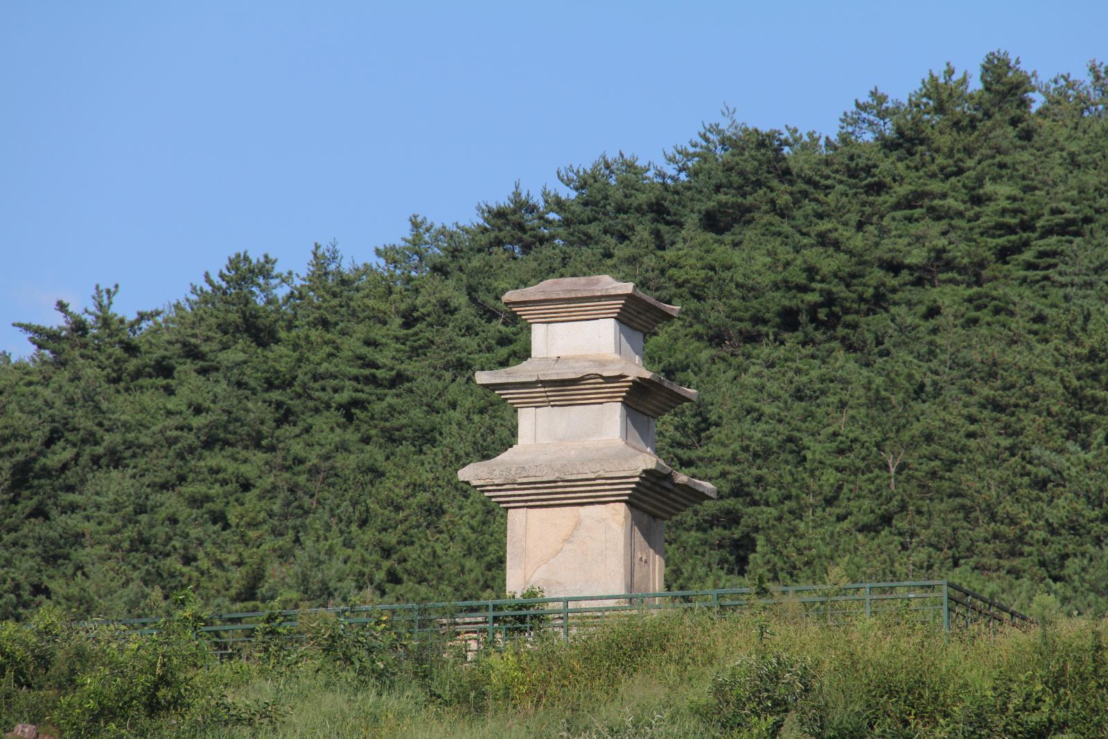 창림사지삼층석탑2