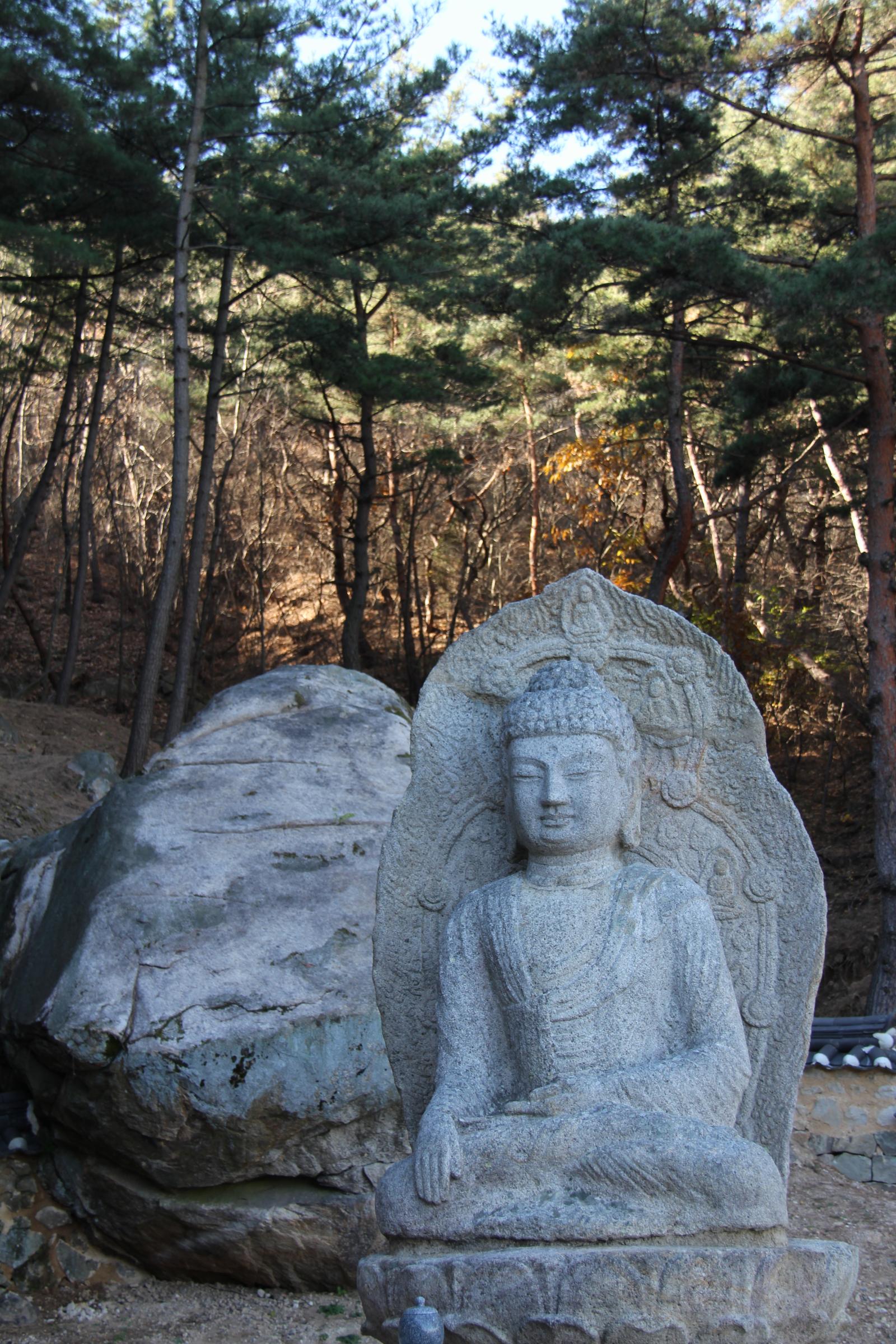 남산미륵곡석조여래좌상