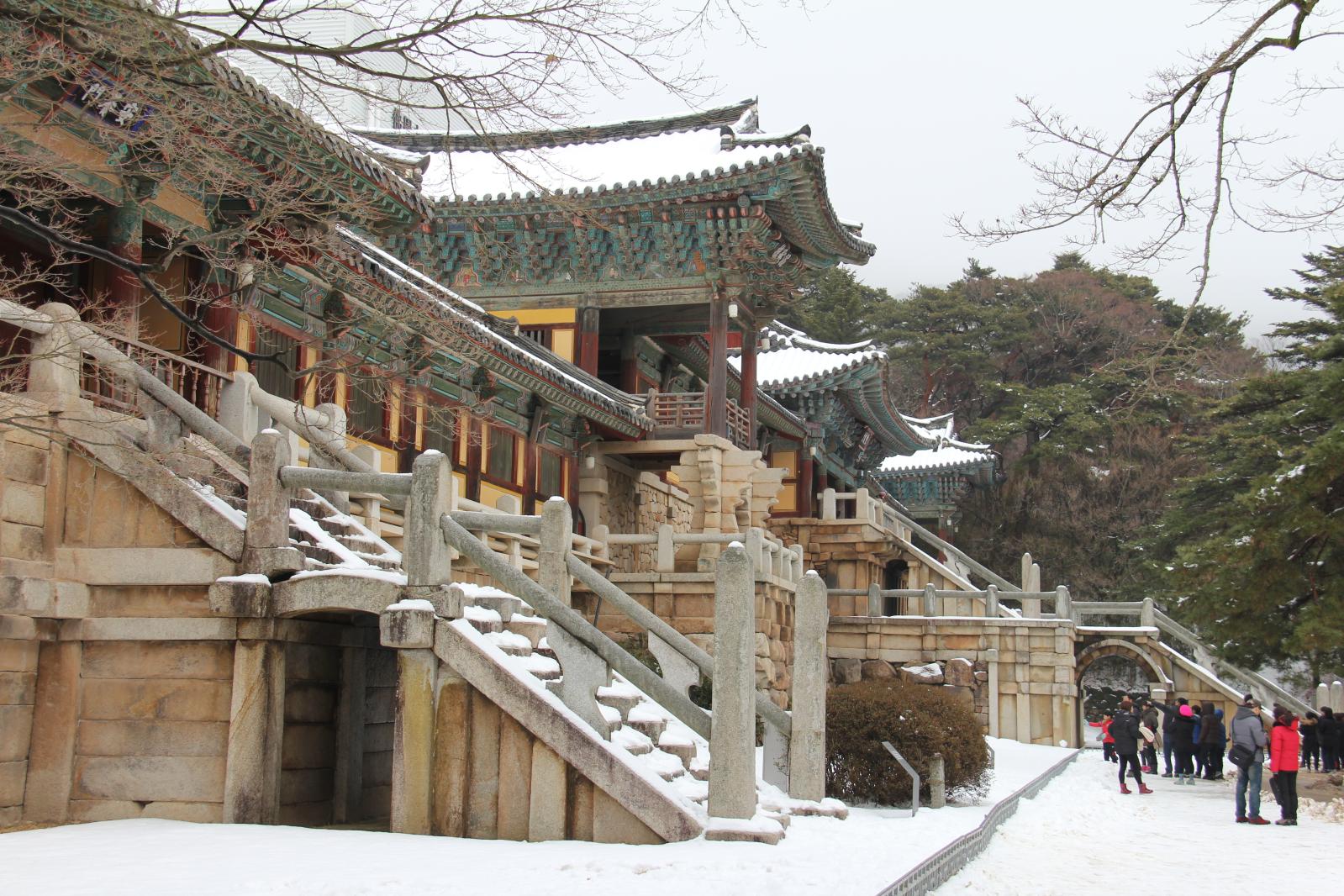불국사경내설경