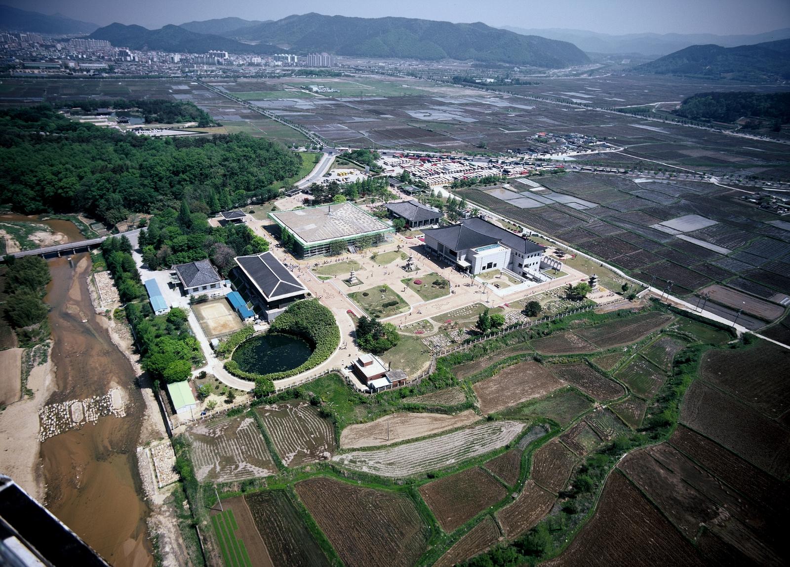 경주박물관항공사진5