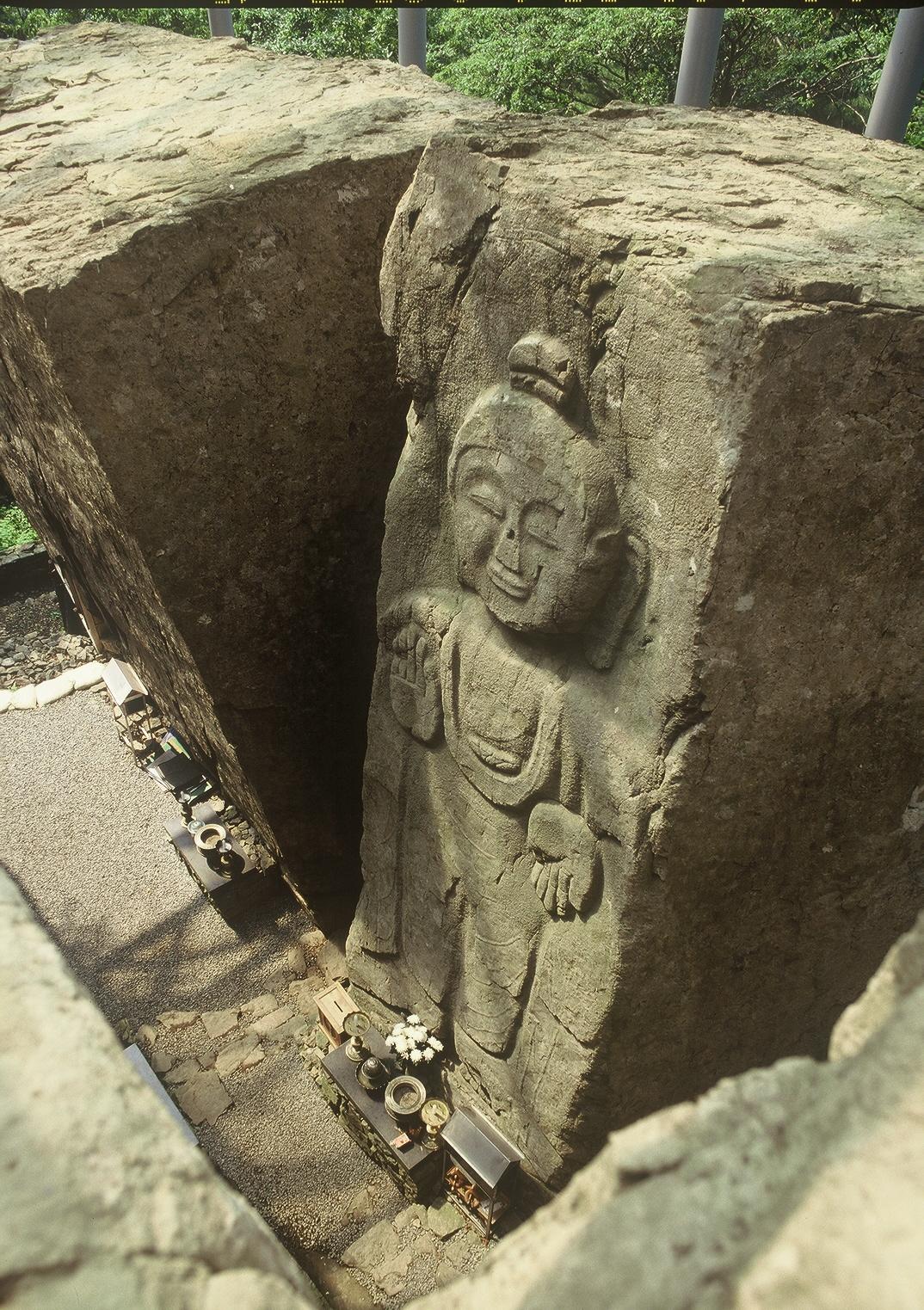 단석산신선사마애불상군2
