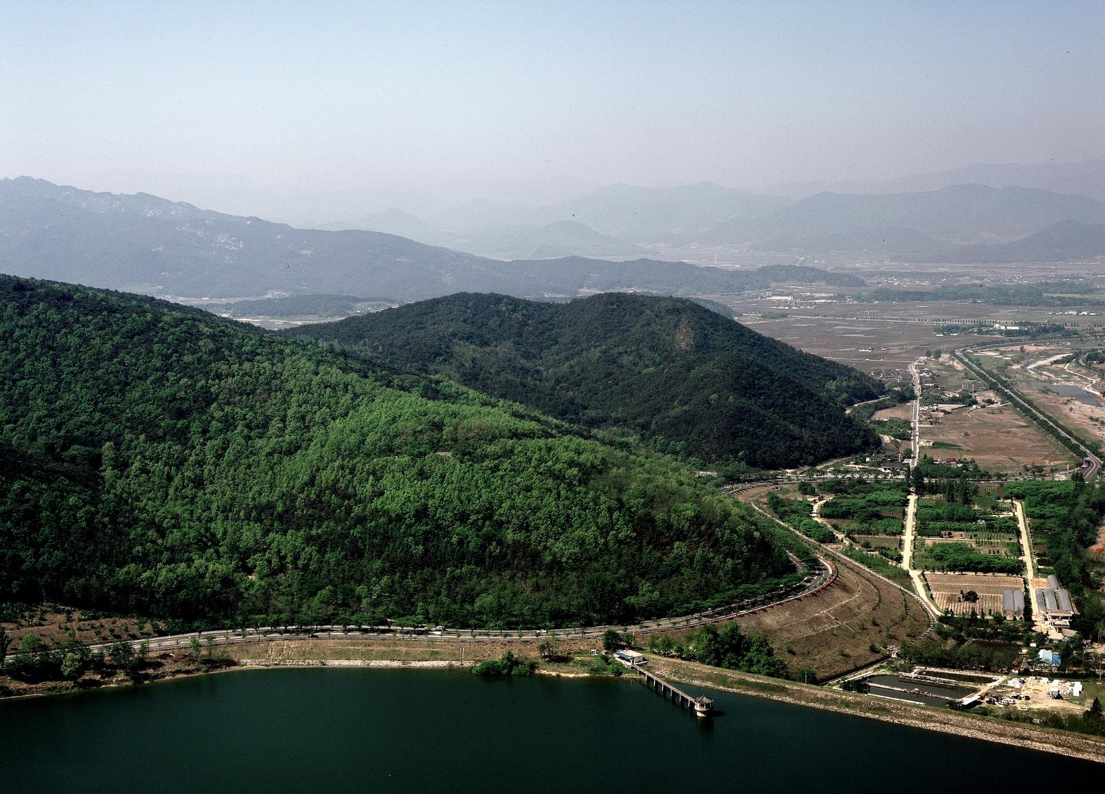 명활산성항공사진2