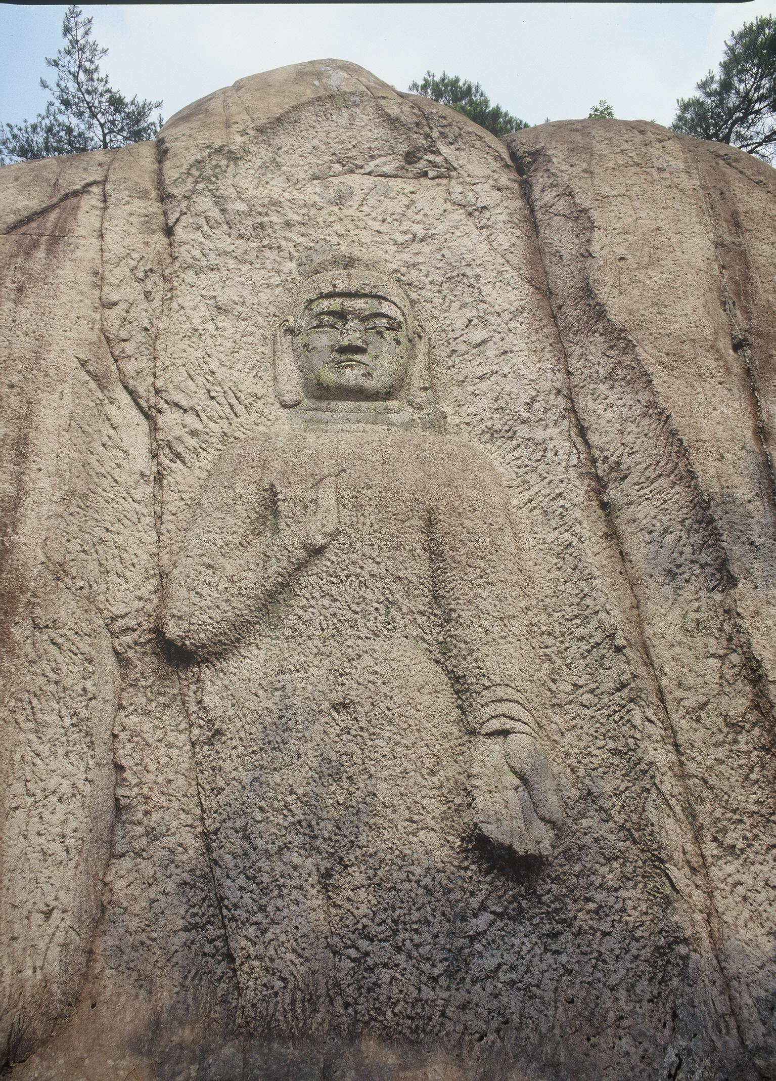 백운대마애불입상3