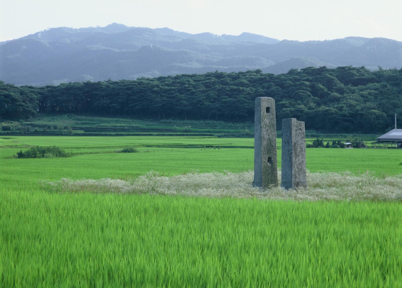 보문리당간지주
