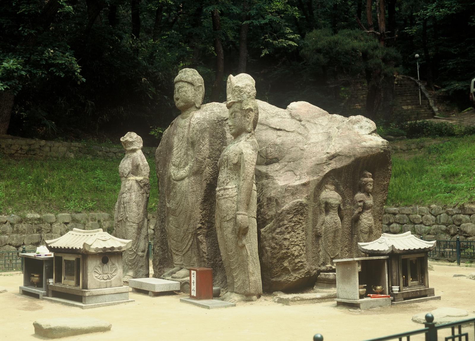 굴불사지사면석불상