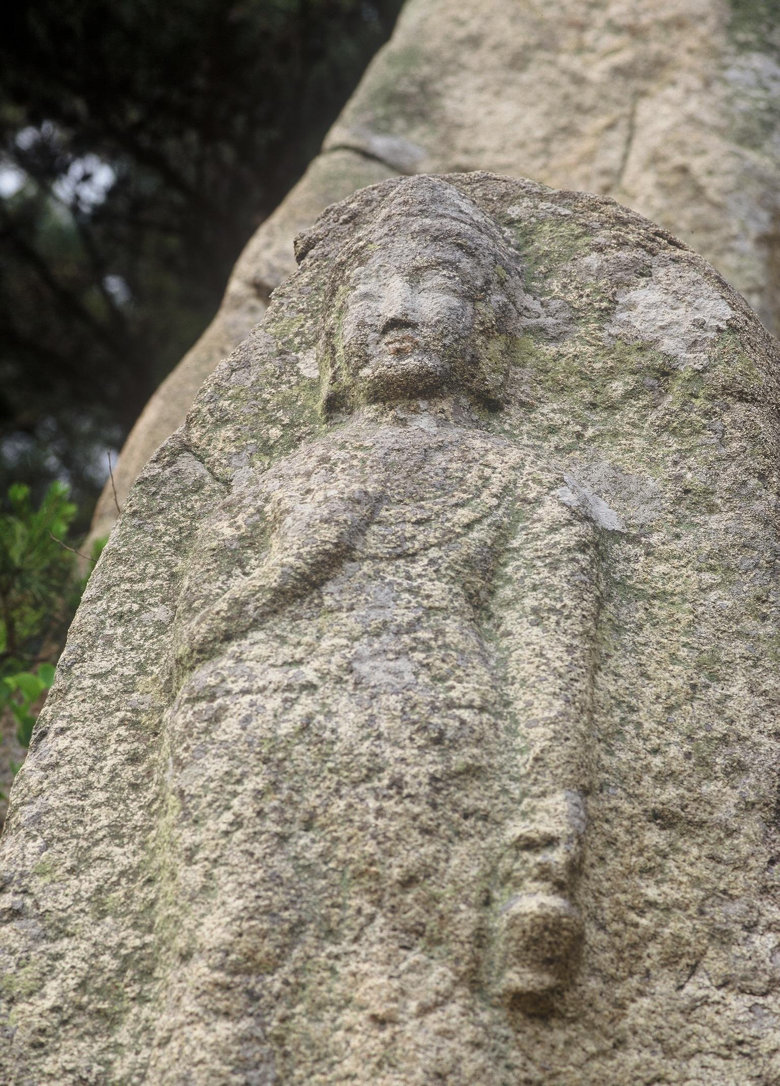 삼릉계곡마애관음보살상2