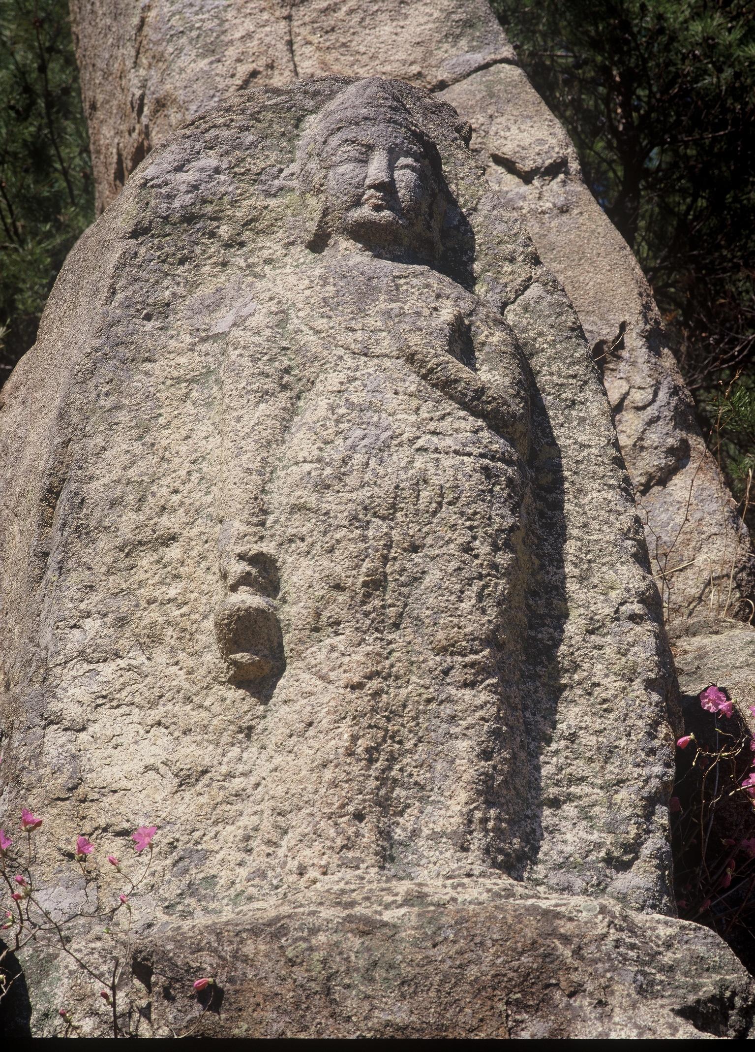 삼릉계곡마애관음보살상5
