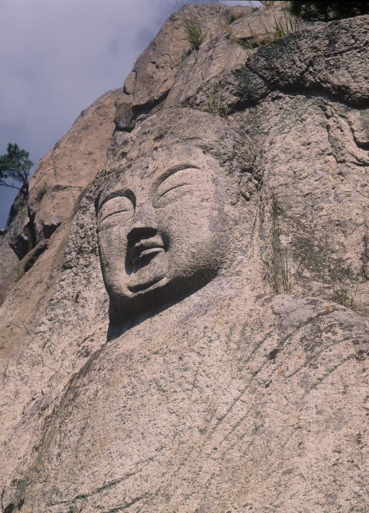 삼릉계곡마애석가여래좌상3