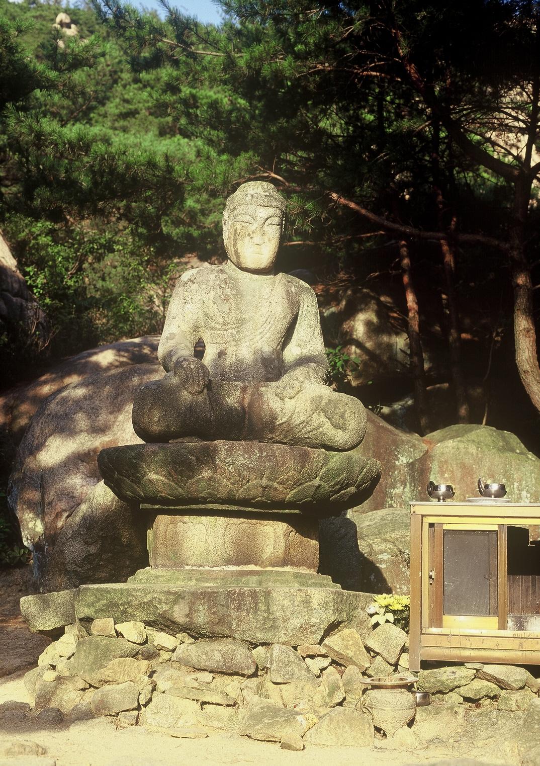 삼릉계곡석불좌상3