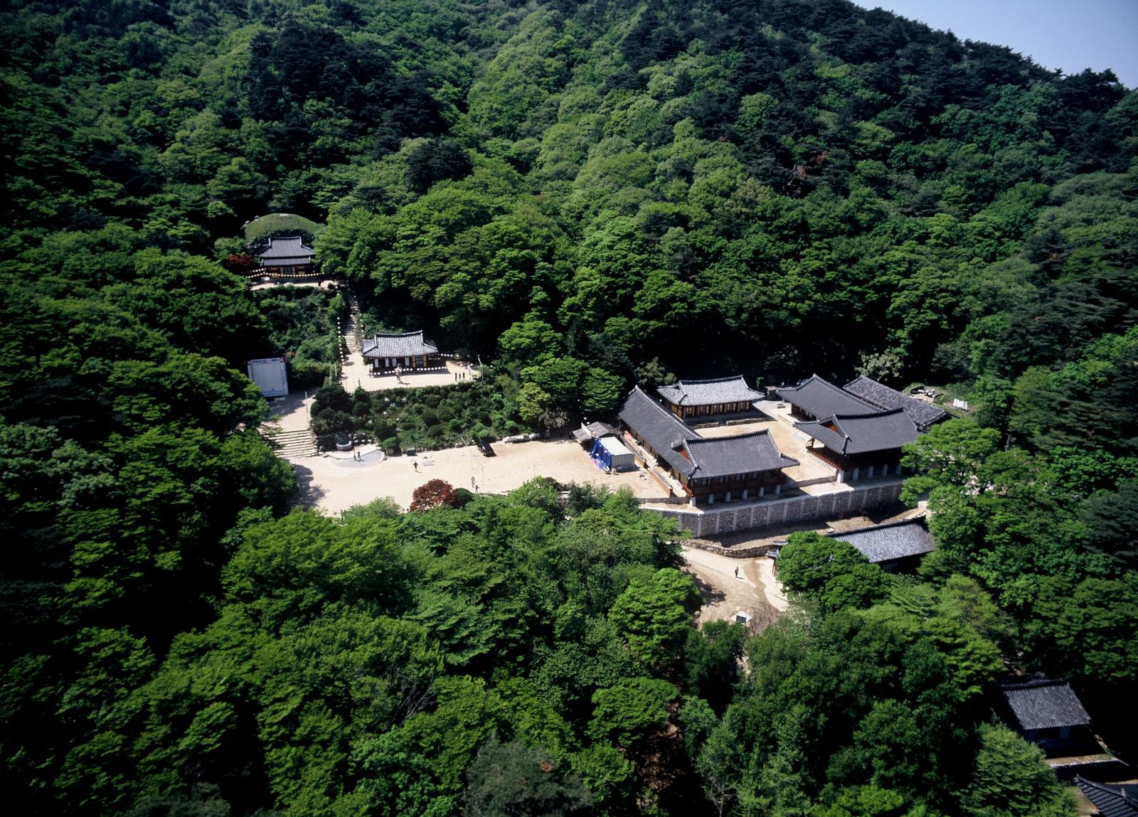 석굴암항공사진5