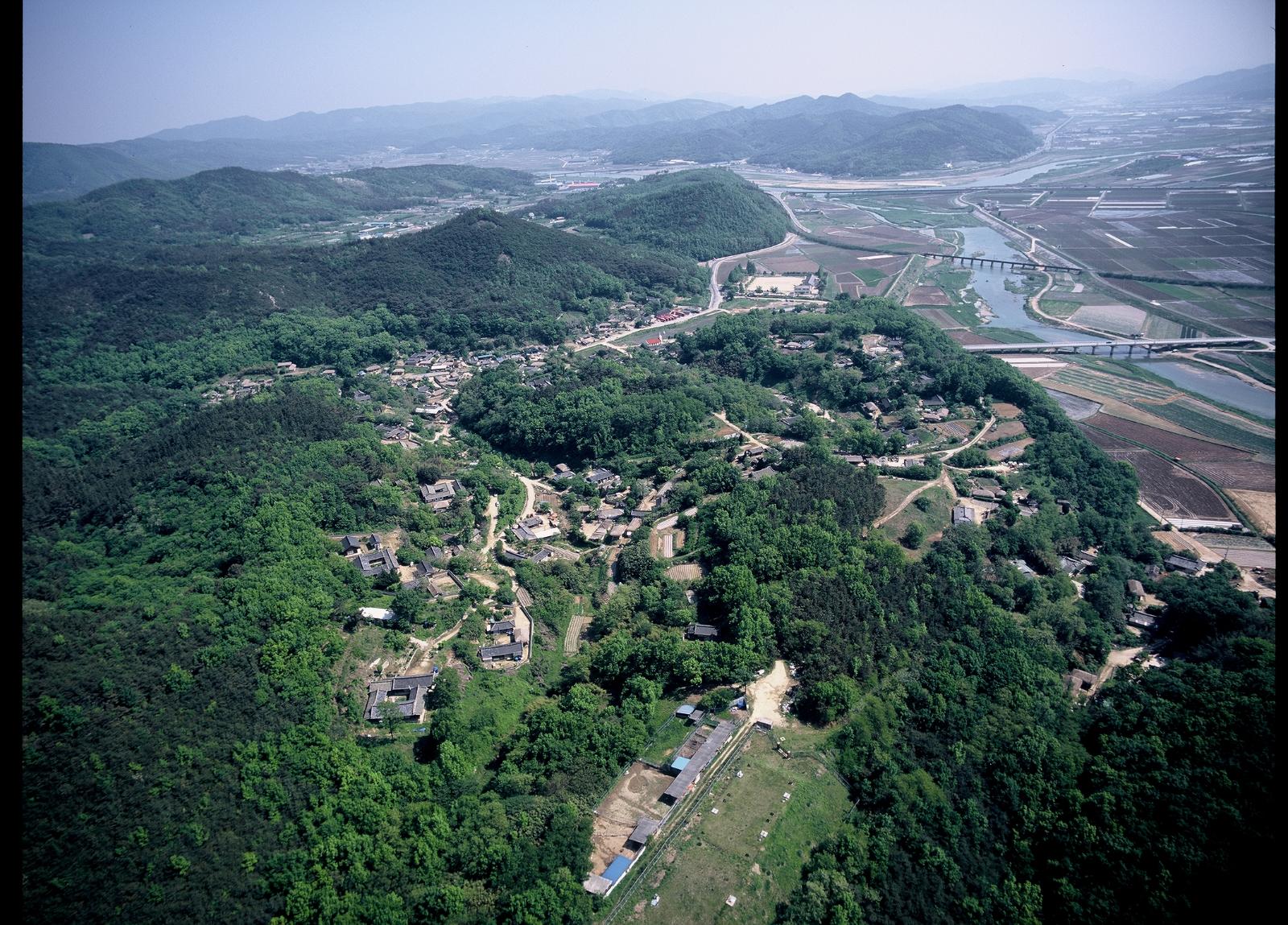 양동마을항공사진3