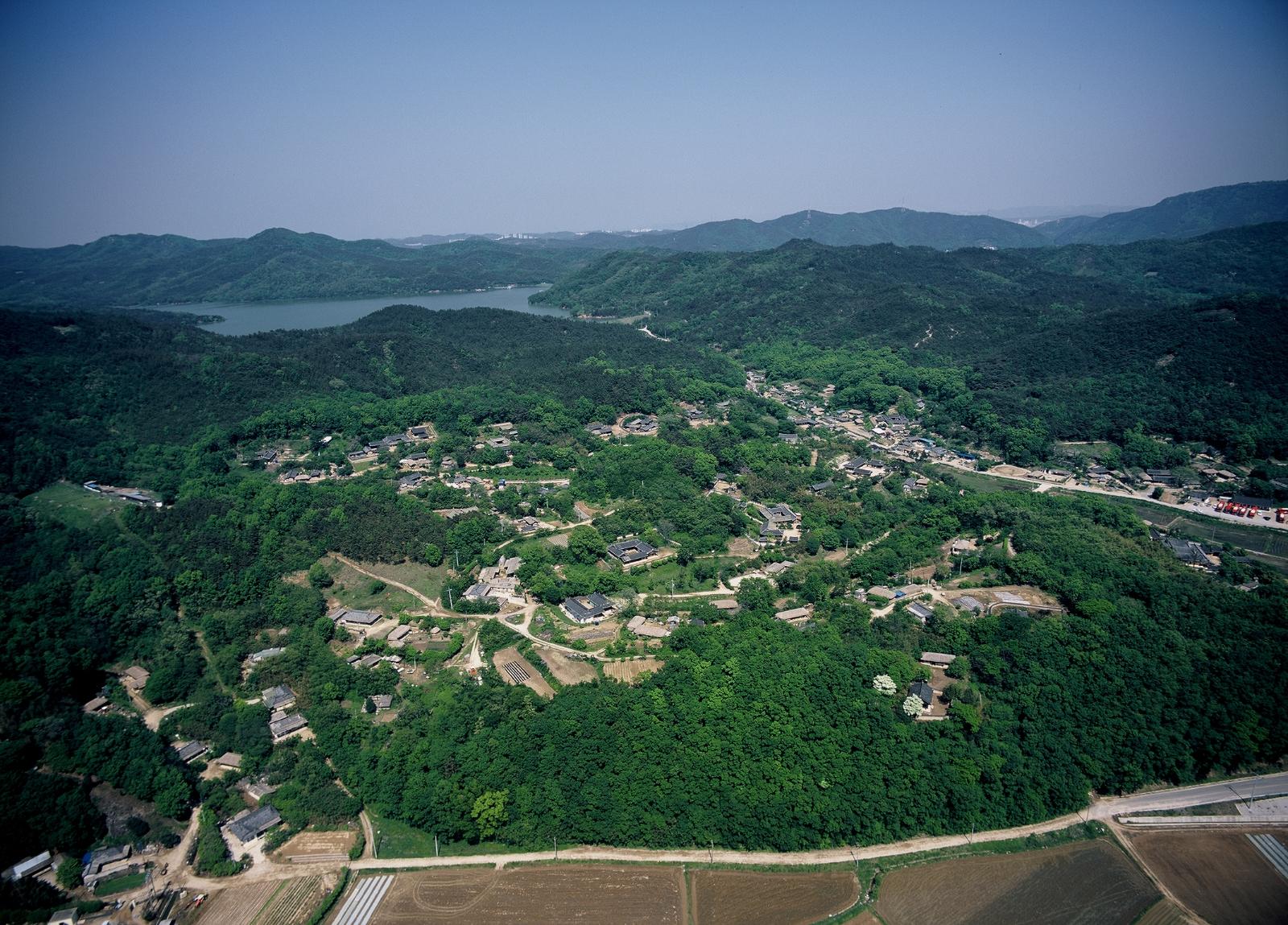양동마을항공사진4