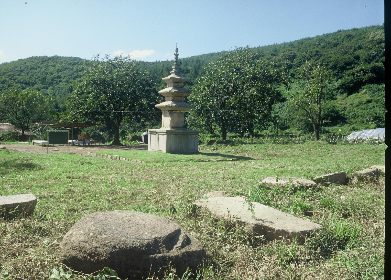 천룡사지삼층석탑3