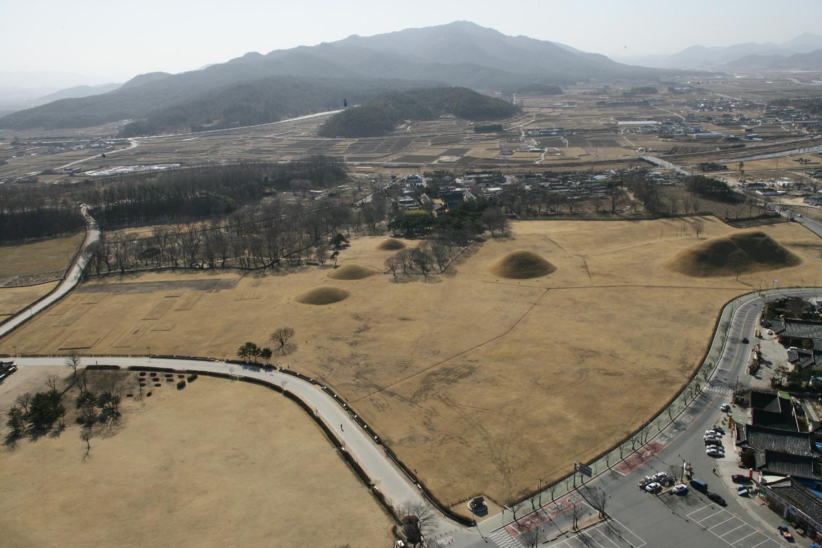 첨성대 항공사진4